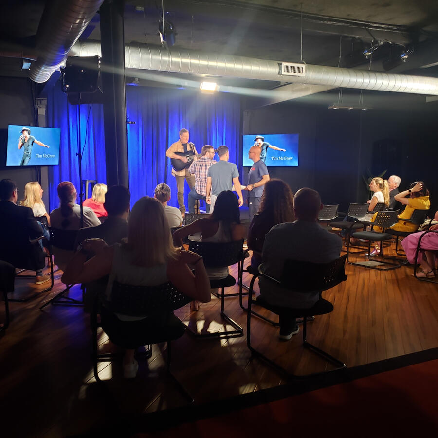 Speech Trailer Filming for Tim Nichols with HEROIC