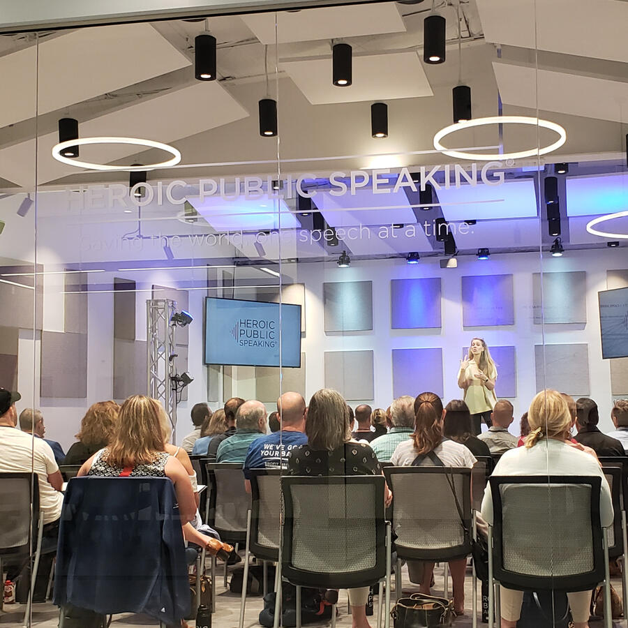 An In-Person Class at HEROIC